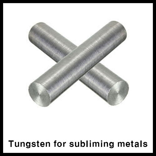 NILACO, Tungsten for subliming metals