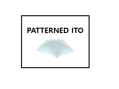 Patterned ITO Glass (상세이미지참고)